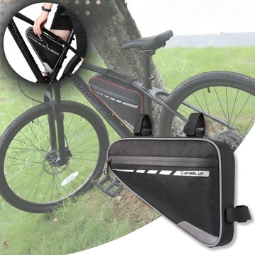 Bicycle Pannier Bag для треугольной рамы, большая, для велосипеда, водонепроницаемая, прочная