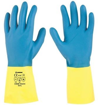 Rękawice Ochronne Chemiczne Rękawiczki Robocze Ardon Chem Touch BHP r.8|M