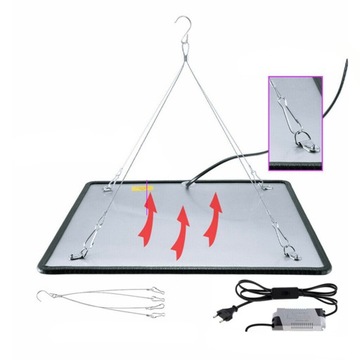 ПАНЕЛЬНЫЙ ПОДВЕСНОЙ СВЕТИЛЬНИК ДЛЯ ВЫРАЩИВАНИЯ РАСТЕНИЙ ПОЛНЫЙ СПЕКТР 50ВТ 500 LED