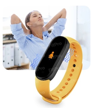 SMARTWATCH zegarek SMARTBAND Puls Kroki Termometr