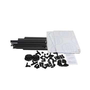 Мини-садовая теплица из поликарбоната, осмотр - 180х51х51 ЧЕРНЫЙ