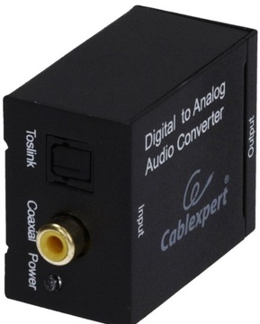 Toslink — адаптер RCA GEMBIRD DSC-OPT-RCA-001