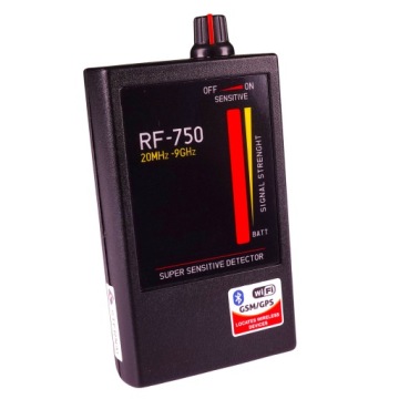 DETECTOR OF EAVESDROPPING, GPS LOCATORS RF750/2024