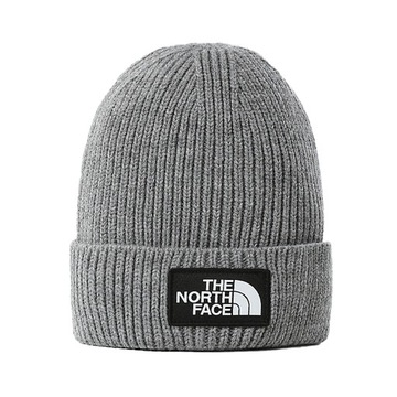 Czapka zimowa The North Face LOGO BOX CUF BNE MEDIUM GREY