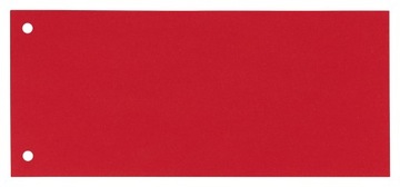 Przekładki 1/3 A4 a-100 ESSELTE czerwone