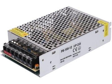 Zasilacz Standard modułowy PR 12V 100W