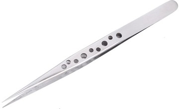 Пинцет ПИНЦЕТ НЕРЖАВЕЮЩАЯ СТАЛЬ ПРЯМОЙ АНТИСТАТИЧЕСКИЙ 14см