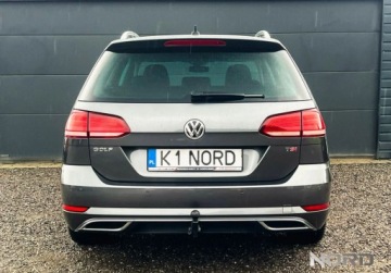 Volkswagen Golf VII Variant Facelifting 1.5 TSI ACT 150KM 2017 Volkswagen Golf Bezwypadkowy, FV23, DSG, Highline, KredytowanieLeasing, gw, zdjęcie 7