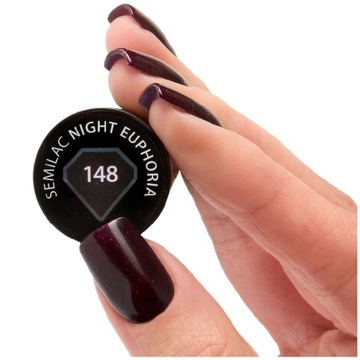 SEMILAC 148 Night Euphoria UV LED Lakier Hybrydowy 7ml