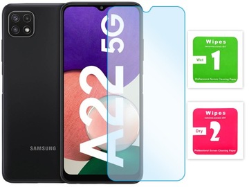 ETUI KARBON CASE PLECKI POKROWIEC FUTERAŁ do SAMSUNG GALAXY A22 5G + SZKŁO