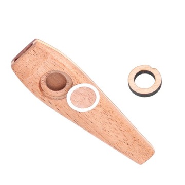 МУЗЫКАЛЬНЫЕ ИНСТРУМЕНТЫ KAZOO ИЗ МАССИВА ДЕРЕВА