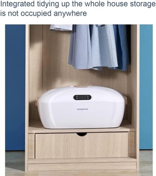 Электрическая сушилка для одежды Автоматическая портативная паровая гладильная сушилка