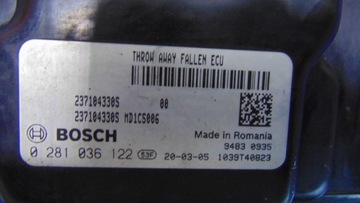 ŘÍZENÍ MOTORU 2.0DCI FIAT TALENTO RENAULT TRAFIC III FACELIFT VIVARO 14+