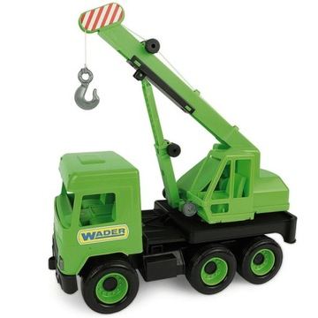 MIDDLE TRUCK DŹWIG ZIELONY 43cm WADER 32102