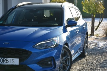Ford Focus IV Kombi 2.0 EcoBlue 150KM 2020 ST Line _ Radar _ Panorama _ Navi _ Led _ Kamera _ 360 _ - Gwarancja, zdjęcie 12