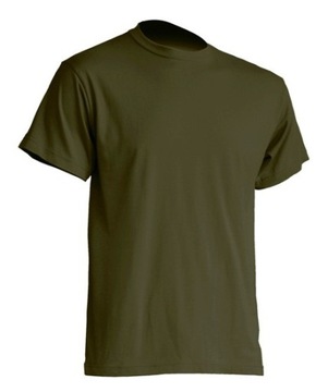 T-SHIRT MĘSKA koszulka PREMIUM 190g JHK TSRA-190 khaki KH r. XS