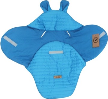 Спальный мешок на хлопковой подкладке для автокресла 6/12.