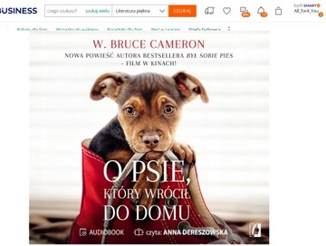 21. CD O psie, który wrócił do domu. Audiobook