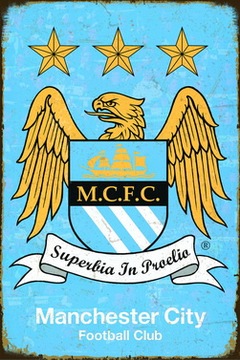 Tablica Ozdobna Blacha Manchester City