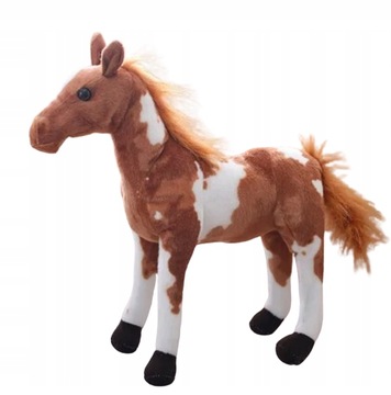 30cm maskotka konik koń konia pluszowa zabawka realistyczna model 1