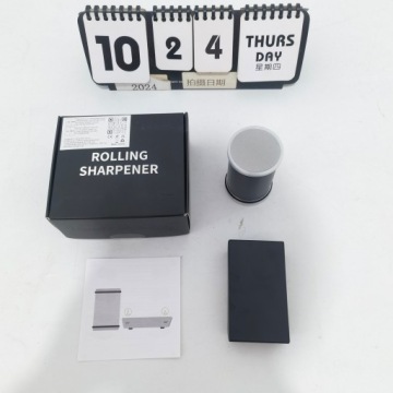 ТОЧИЛКА КУХОННЫХ НОЖЕЙ, ЦИЛИНДРИЧЕСКАЯ, МАГНИТНАЯ РУЧКА, 15°/20°
