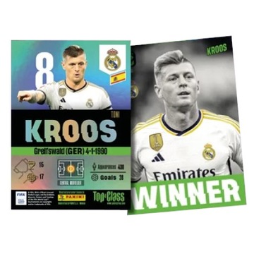 ALBUM TOP CLASS 2024 KARTY PIŁKARSKIE MEGA ZESTAW STARTOWY FIFA PANINI