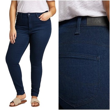 LEE Scarlett HIGH DAMSKIE SPODNIE JEANSOWE W36 L31