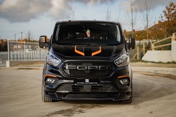 TRANSIT TOURNEO CUSTOM 2018-2023 ПЕРЕДНИЙ СПЛИТЕР СПОЙЛЕР ПЛАСТИКОВЫЙ