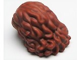 LEGO włosy reddish brown brązowe 92256 P436