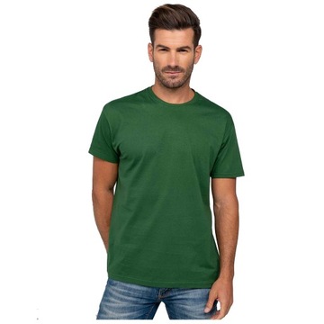 T-SHIRT KOSZULKA MĘSKA JHK ZIELONY GREEN BAWEŁ XS