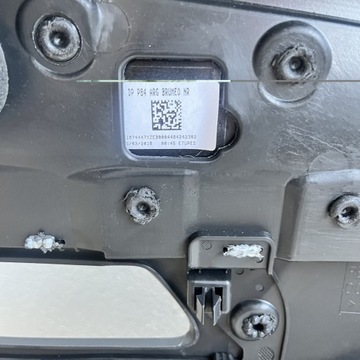 BOCZEK TAPICERKA DRZWI LEWY PRAWY TYŁ 3008 II