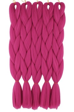 WŁOSY SYNTETYCZNE PROSTE KOLOROWE WARKOCZE 1K.026B