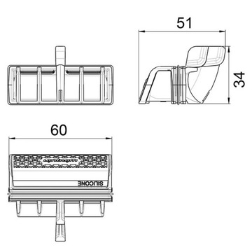 МЕМБРАНА RADAWAY ДЛЯ СИФОНА R339 (R-400Slim)