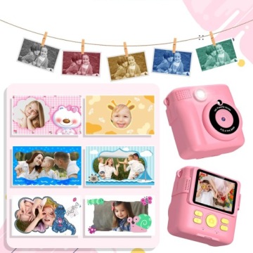 КАМЕРА МГНОВЕННОЙ РАБОТЫ 1080P С БУМАГОЙ ДЛЯ ПЕЧАТИ, ПОДАРОК ​​ДЛЯ ДЕТЕЙ