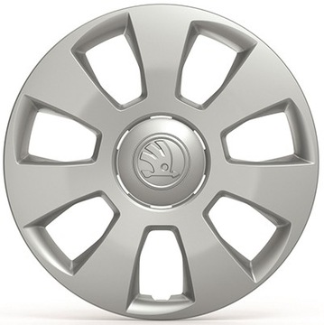 KOŁPAK 14'' SREBRNY SKODA FABIA III IV RAPID