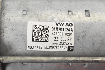 0AM911024A STARTÉR VW TAIGO GOLF VIII LEON III ATECA KAMIC