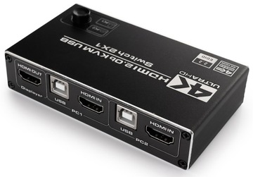 Przełącznik Switch KVM USB HDMI Sumator SPH-KVM22