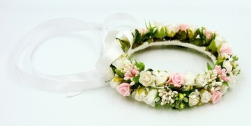 wianek komunijny na kok,wianki komunijne,na koczek