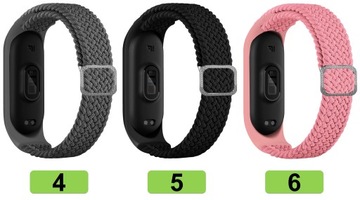 Лента лента для xiaomi mi band 3/4/5/6 21 цвета