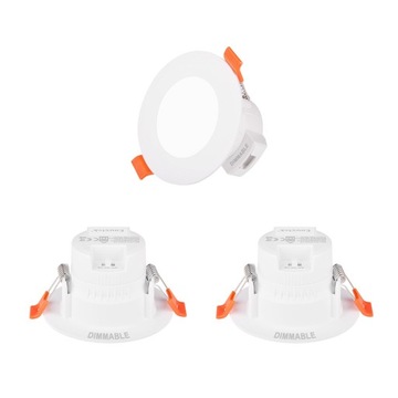 Lampy Sufitowa Wpuszczana Sufit LED 5W CCT 65-80MM