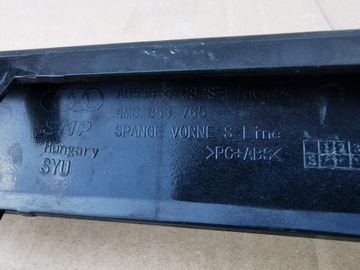 AUDI Q8 4M8 S-LINE LIŠTA NÁRAZNÍKU PŘEDNÍHO PŘEDNÍ 4M8853765