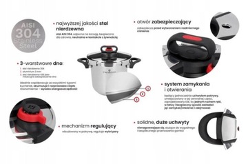 Скороварка Zwieger 7 л серебро