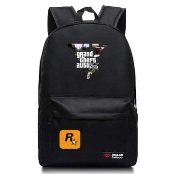 GTA6 Plecak Chłopięcy z Motywem Grand Theft Auto