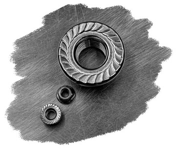 ГАЙКА ФЛАНЕЦ ИЗ НЕРЖ. НЕРЖ. M6 6923 A2 INOX 25 ШТ.