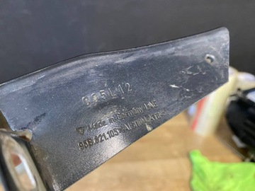 BLATNÍK LEVÝ PŘEDNÍ PORSCHE MACAN ORIGINÁLNÍ ČERNÁ OE 95B 821 105