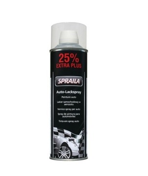 LAKIER SPRAY FARBA SPRAILA 500ML BEZBARWNY POŁYSK
