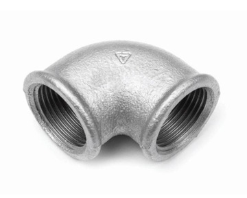 Kolano ocynk ww ocynkowane 3/4'' gw/gw 3/4 cal w/w