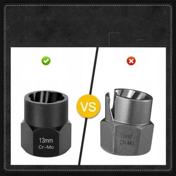 НАСАДКИ ДЛЯ ПОВРЕЖДЕННЫХ ОБРАБОТАННЫХ БОЛТОВ И ГАЙОК