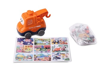 Пазлы Мини-машинка с краном Edu&Fun /Статья