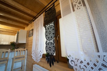 ЛОВЕЦ СНОВ Готовые шторы, жаккардовое полотно 45х130 LEA